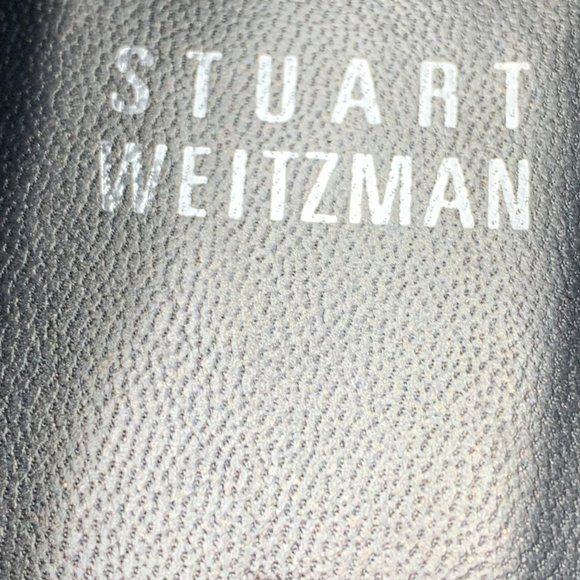 STUART WEITZMAN‎ 403553 Suede Elastic Criss-Cross Pumps - Picture 3 of 11